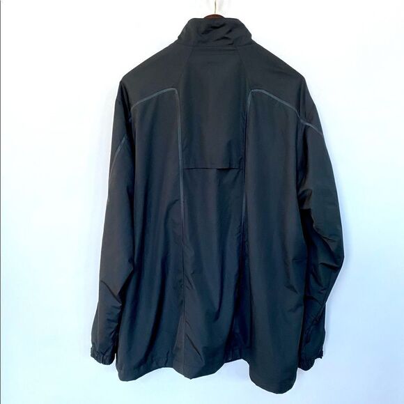 Nike Golf Mens Black Lightweight Athletic Dry-Fit 1/3 Zip Jacket, Size XXL - Picture 3 of 10